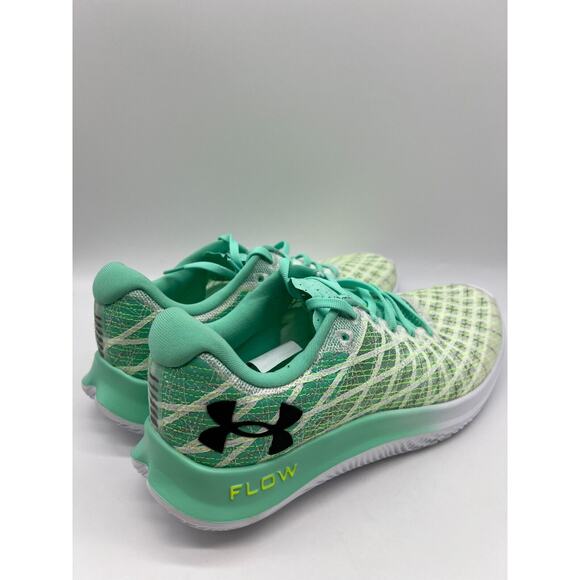 Under Armour Flow Velociti Wind 2 CN Running White Green Breez Men's Size 10.5 - Picture 9 of 12